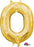 16" Gold Foil Balloon Alpha O