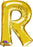16" Gold Foil Balloon Alpha R