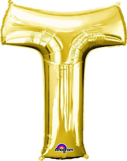 16" Gold Foil Balloon Alpha T