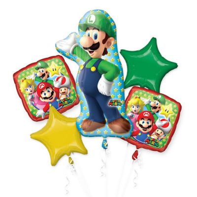 Luigi Balloon Bouquet