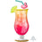Supershape Cocktail Glass Foil 41" (104cm)