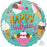 Icecream Happy Birthday Foil 45cm