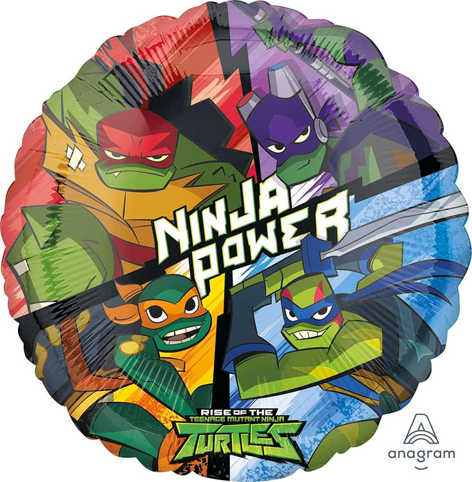 Rise of the TMNT Standard HX Foil Balloon 45cm