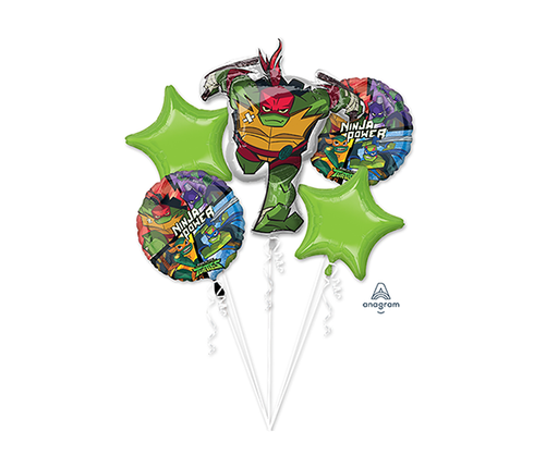 Foil Balloon Bouquet Kit Rise Of The Teenage Mutant Ninja Turtles