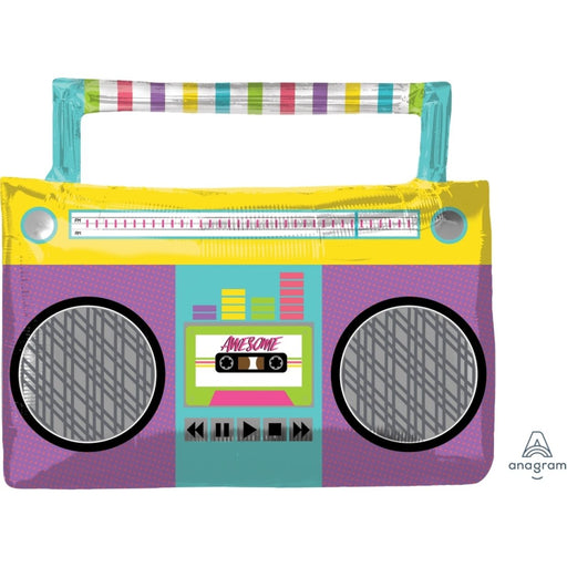 SuperShape Awesome Party Boom Box (71cm x 76cm)
