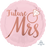 Future Mrs/She Said Yes! Double Sided 43cm Foil Balloon