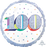 100th 45cm Foil