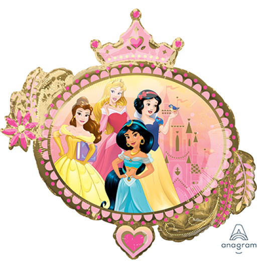 Disney Princess Once Upon Time Supershape Foil Balloon 34" (86cm)