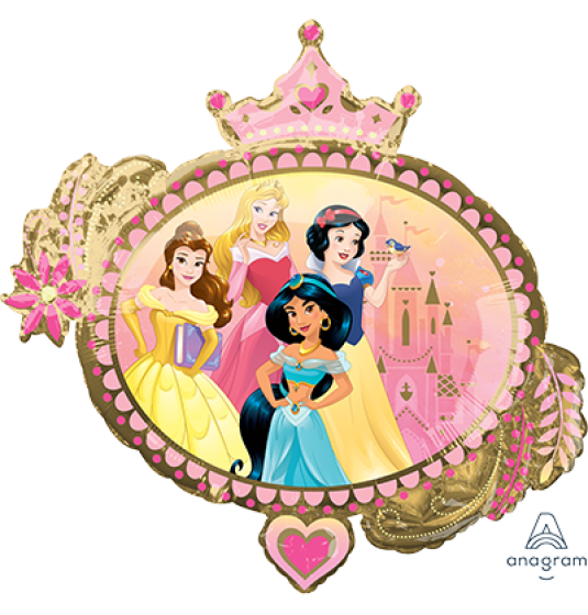 Disney Princess Once Upon Time Supershape Foil Balloon 34" (86cm)