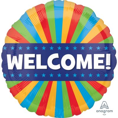 Welcome Home Blitz Foil Balloon 18''/45cm