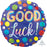 Foil Balloon Good Luck Iridescent Holographic Dots 45cm