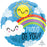 Foil Balloon 18" Proud of You Happy Sun & Cloud