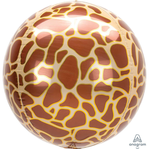 Orbz Giraffe Print Marblez Foil 38 cm