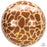 Orbz Giraffe Print Marblez Foil 38 cm