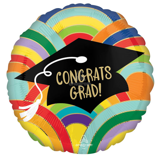 Congrats Grad! 18'' Foil Balloon