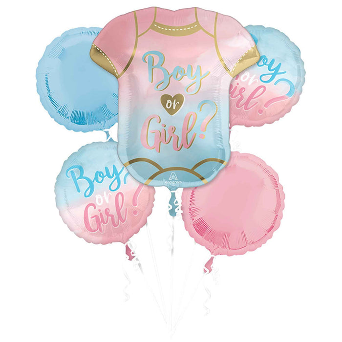 Foil Balloon Bouquet The Big Baby Reveal