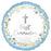 First Communion Blue Foil Balloon 18''
