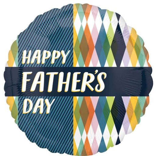 Retro Renew Happy Fathers Day 18'' Foil Balloon