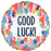 Rainbow Satin Dots Good Luck Foil Balloon 18''