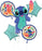 Foil Balloon Bouquet Kit Stitch 5 Foil Balloons