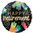 Happy Retirement Foil With Stars 43cm