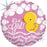 Baby Girl Ducky Foil 18"