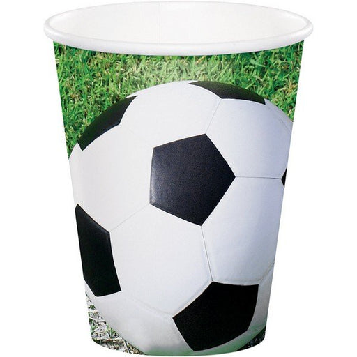 Soccer Fanatic Paper Cups 8 Pack