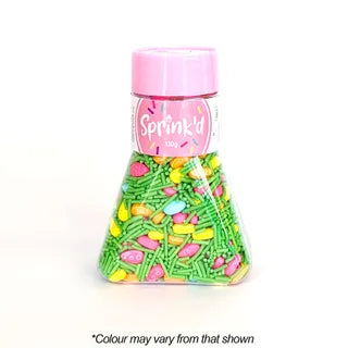Sprink'd Pastel Eggs With Green Jimmies
