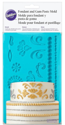 Wilton Damask Fondant/Gumpaste Mould