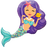 Supershape Enchanting Mermaid Foil Balloon 97cm