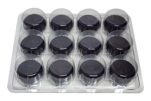 12 Frozen Cupcake – Choc Mud – Naked cakes