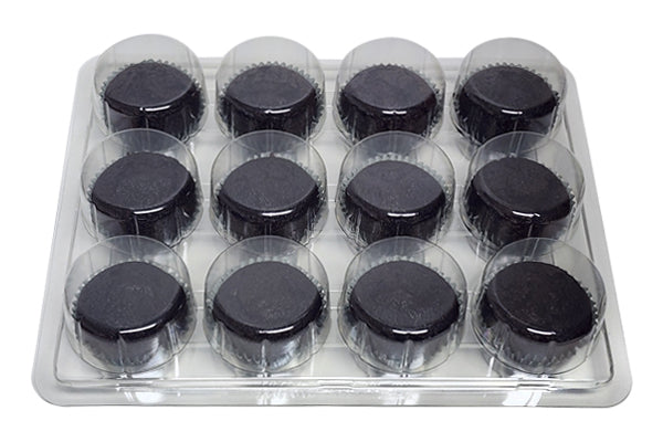 12 Frozen Cupcake – Choc Mud – Naked cakes