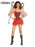 Gothic Crimson Fairy  Secret Wishes Costume X/S