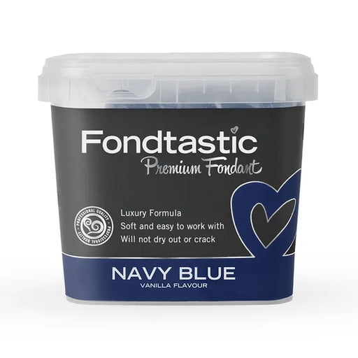 Fondtastic Fondant Navy Blue 1KG