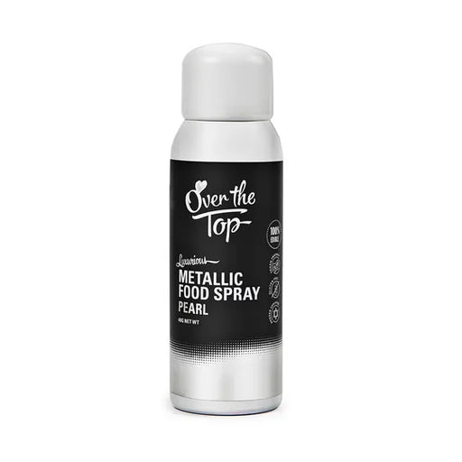 Over The Top Pearl White Food Spray 48g