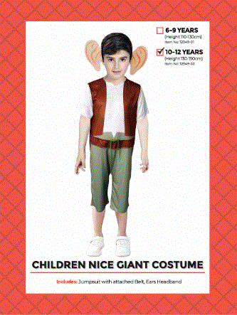Children's Nice Giant Costume