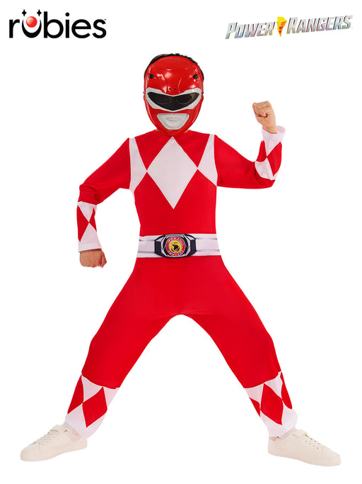 Power Rangers Red Child Costume 6 - 8 Years