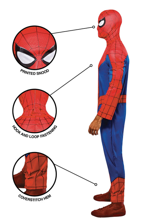 Adult Spider-Man Costume - Extra Small