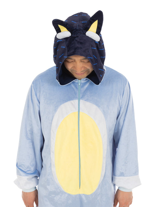 Bluey Bandit 'Dad' Onesie Costume Adult