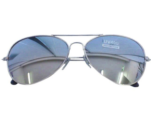 Aviator Glasses (Silver Mirror)
