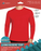 Children's Red Long Sleeve Top - Large (10-12 Years)