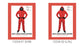 Adult Red Guard Costume Circle Red