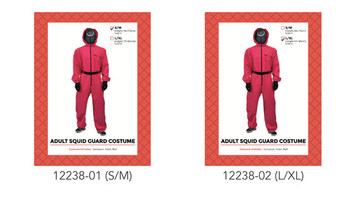 Adult Red Guard Costume Circle Pink