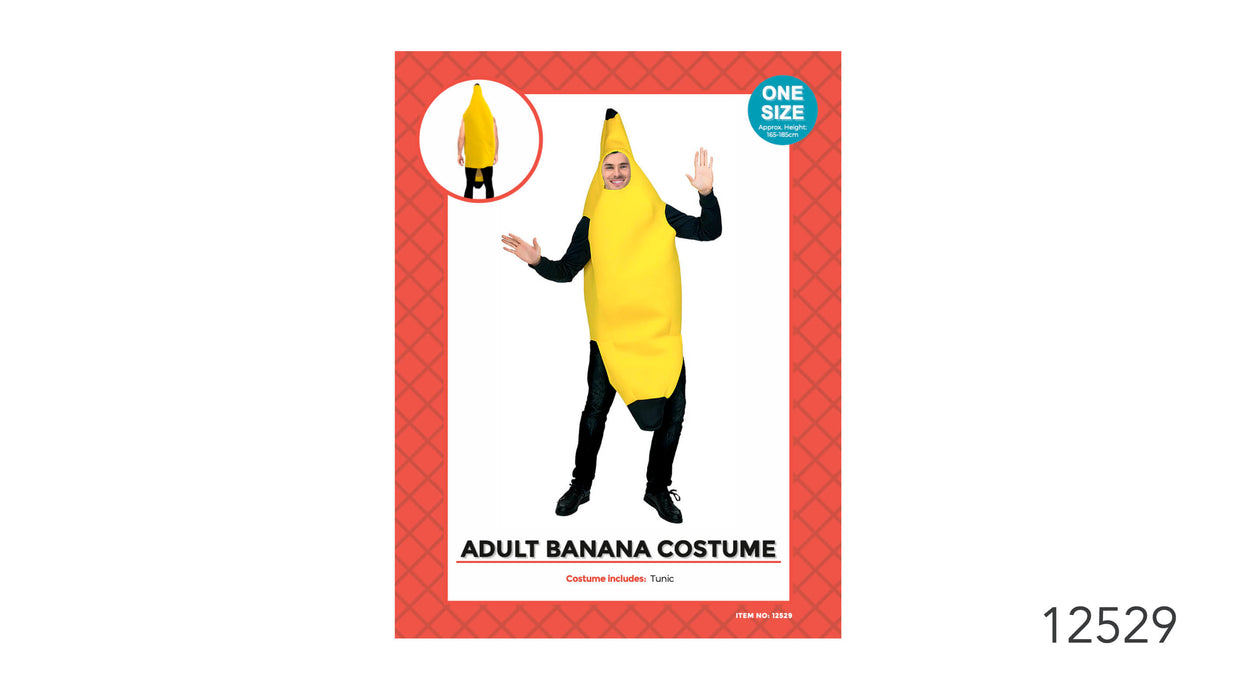 Banana Costume One Size Fits Most
