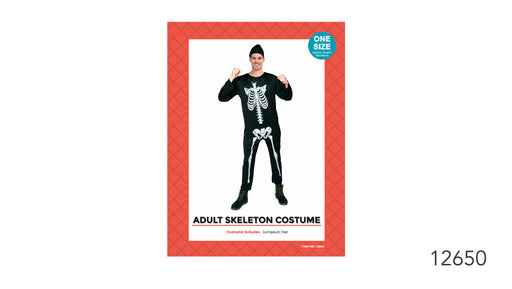Adult Skeleton Costume