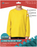 Children's Yellow Long Sleeve Top - Small (4-6 Years)