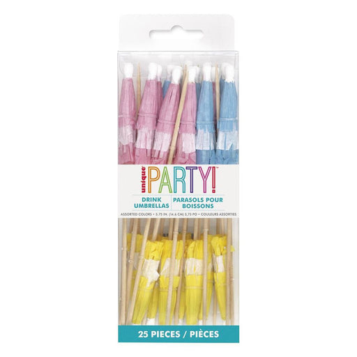 Drink Cocktail Umbrella Picks 25 pieces