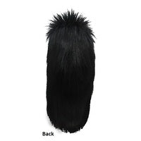 Wig - Black 'Poita' Spiky Mullet