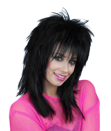Wig - Sheena 80S Shaggy - Black