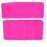Fluro Pink Headband and Wristband Set